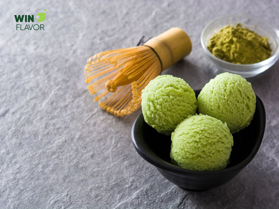 Kem matcha là món tráng miệng được nhiều người yêu thích